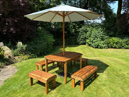 Knights Garden Patio Dining Set by Charles Taylor - 6 Seats