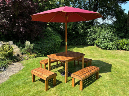 Knights Garden Patio Dining Set by Charles Taylor - 6 Seats
