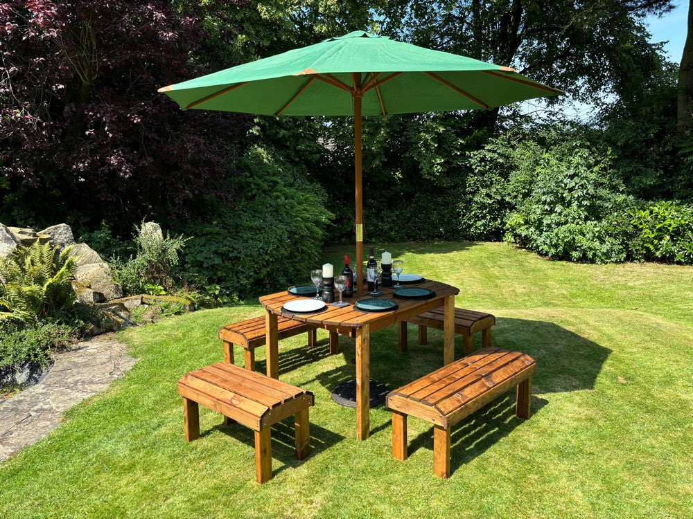 Knights Garden Patio Dining Set by Charles Taylor - 6 Seats