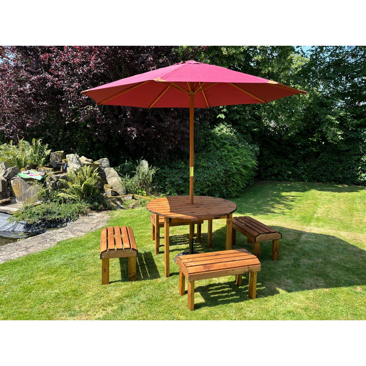 Knights Garden Patio Dining Set by Charles Taylor - 4 Seats