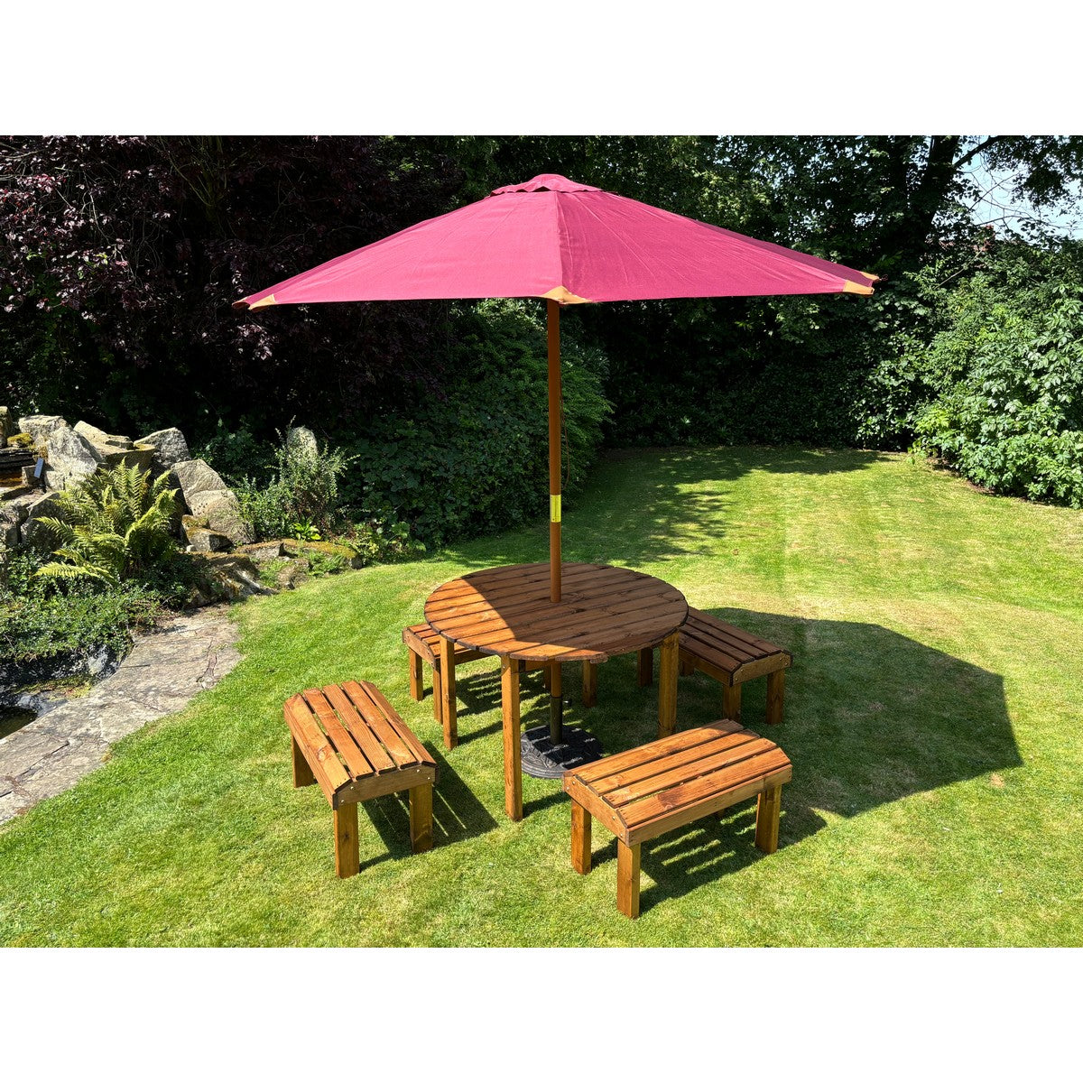 Knights Garden Patio Dining Set by Charles Taylor - 4 Seats