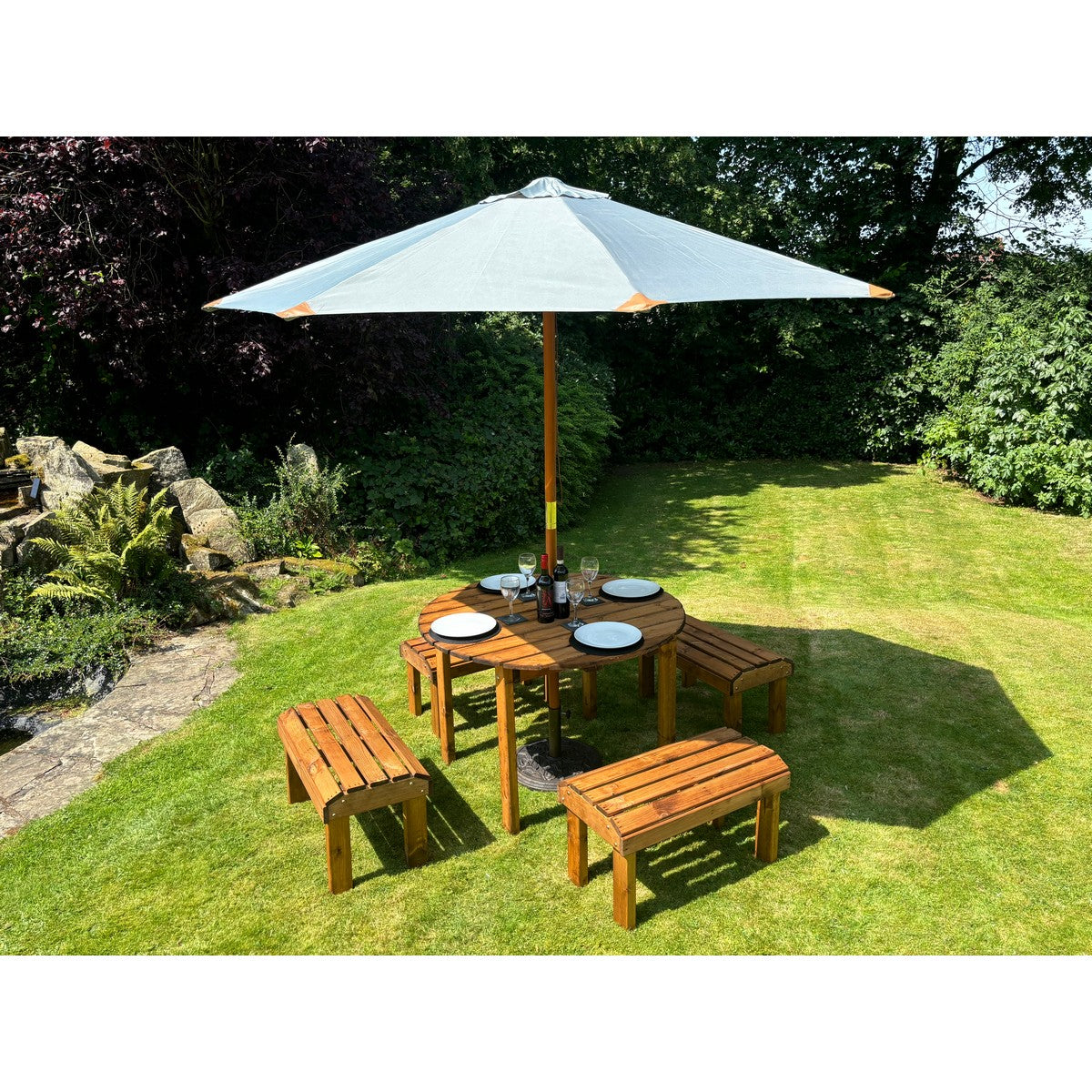 Knights Garden Patio Dining Set by Charles Taylor - 4 Seats