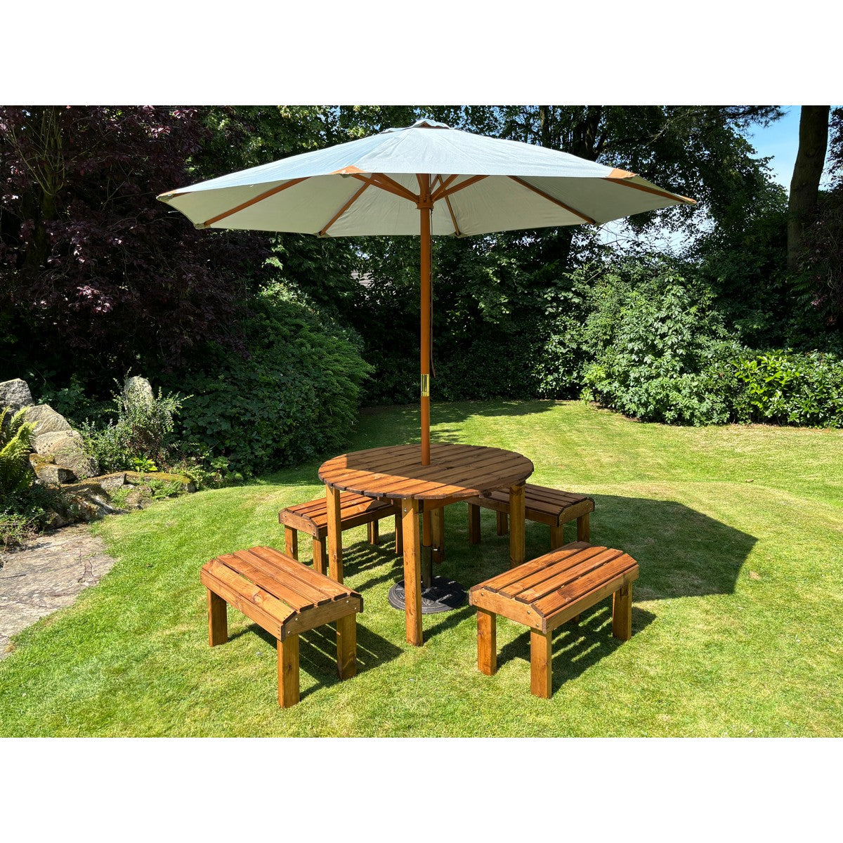 Knights Garden Patio Dining Set by Charles Taylor - 4 Seats