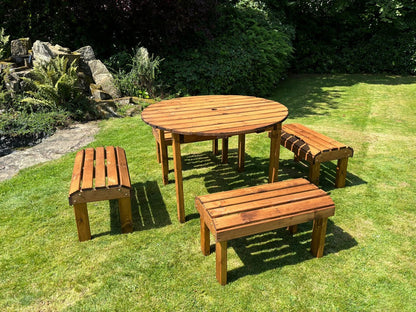 Knights Garden Patio Dining Set by Charles Taylor - 4 Seats