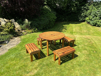 Knights Garden Patio Dining Set by Charles Taylor - 4 Seats