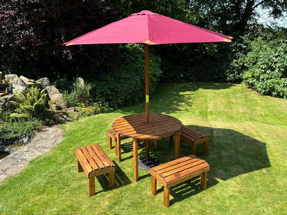 Knights Garden Patio Dining Set by Charles Taylor - 4 Seats