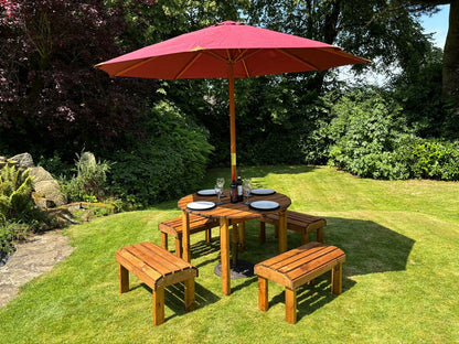 Knights Garden Patio Dining Set by Charles Taylor - 4 Seats