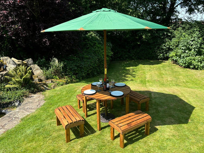 Knights Garden Patio Dining Set by Charles Taylor - 4 Seats