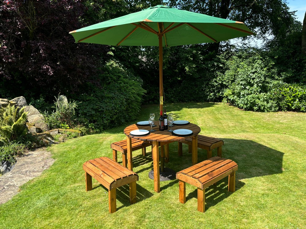 Knights Garden Patio Dining Set by Charles Taylor - 4 Seats