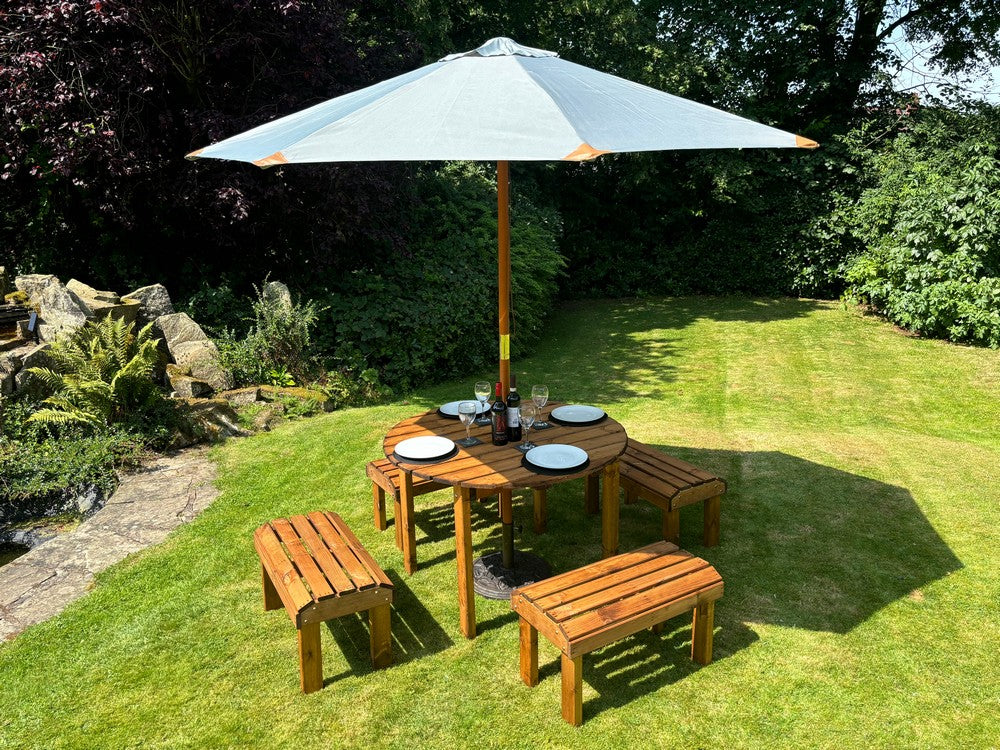 Knights Garden Patio Dining Set by Charles Taylor - 4 Seats