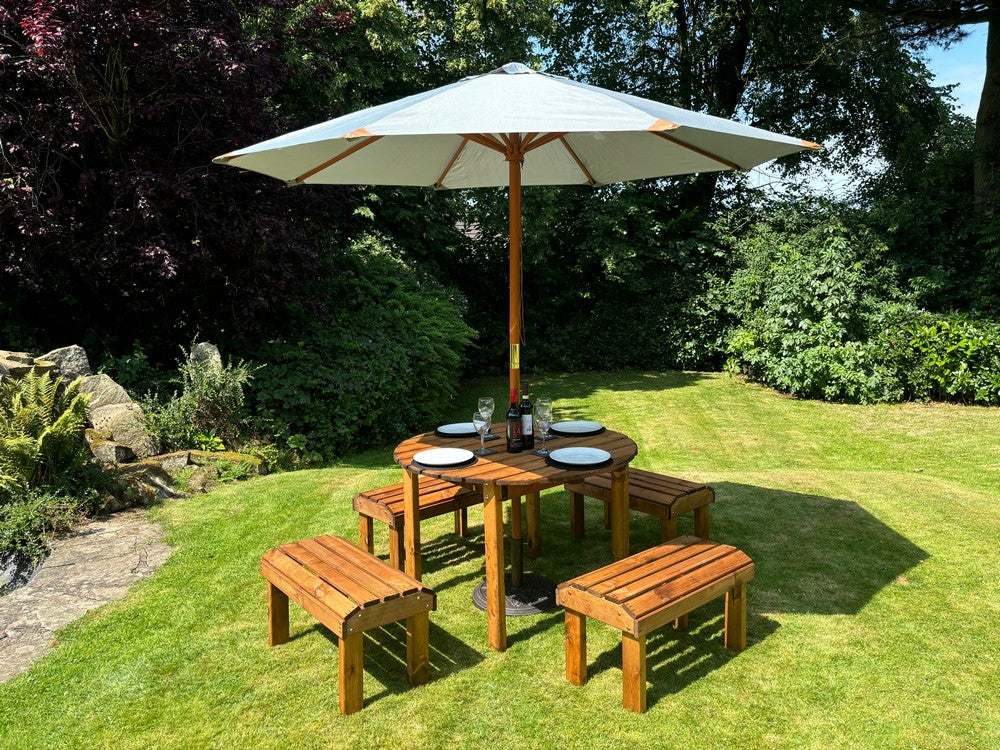 Knights Garden Patio Dining Set by Charles Taylor - 4 Seats