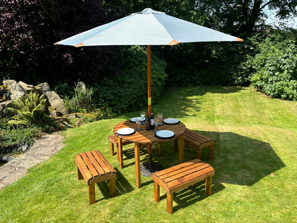 Knights Garden Patio Dining Set by Charles Taylor - 4 Seats