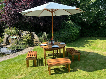 Knights Garden Patio Dining Set by Charles Taylor - 4 Seats