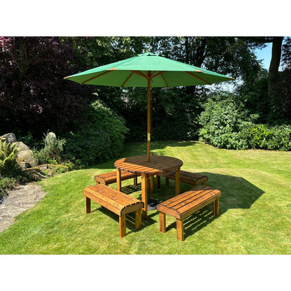 Knights Garden Patio Dining Set by Charles Taylor - 8 Seats