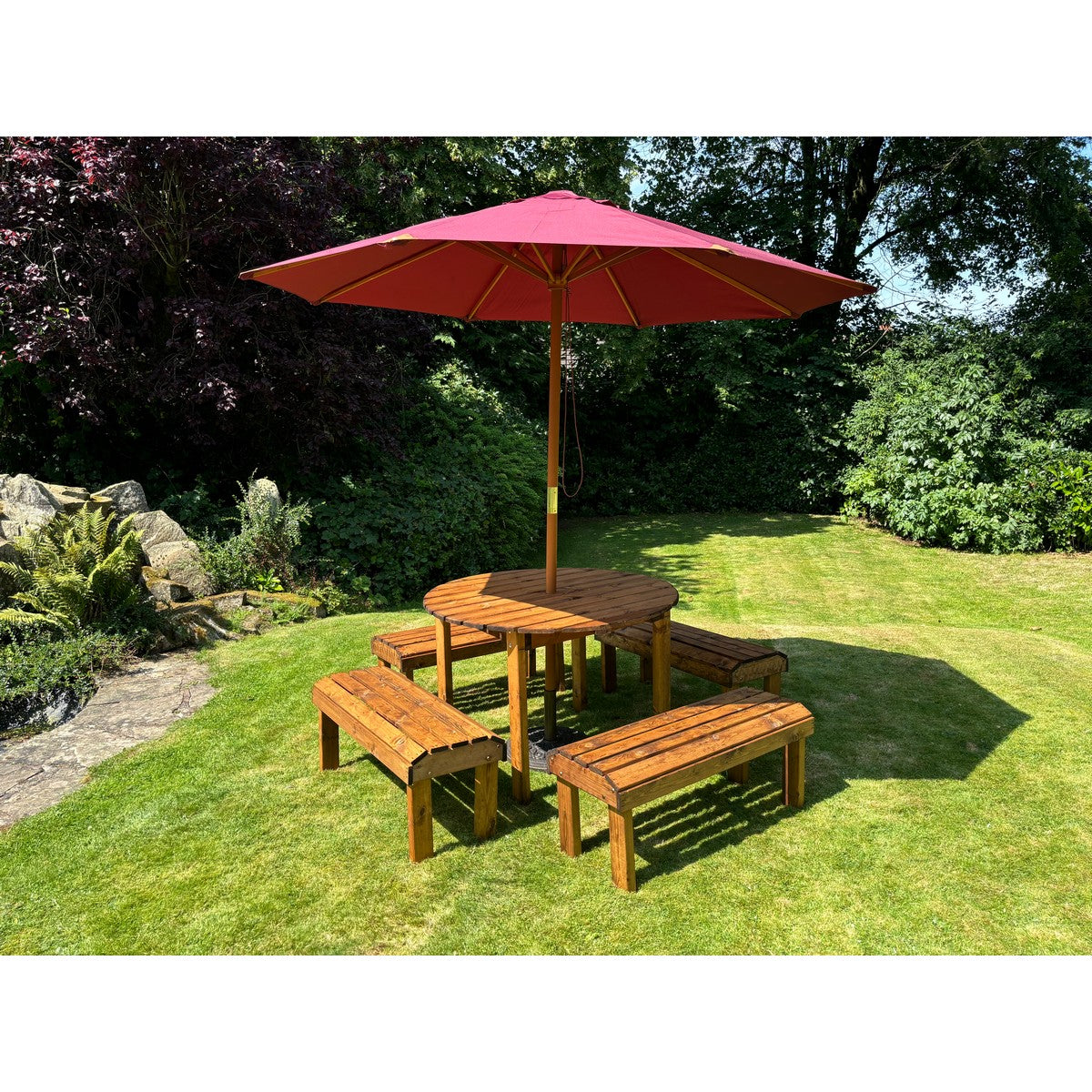 Knights Garden Patio Dining Set by Charles Taylor - 8 Seats