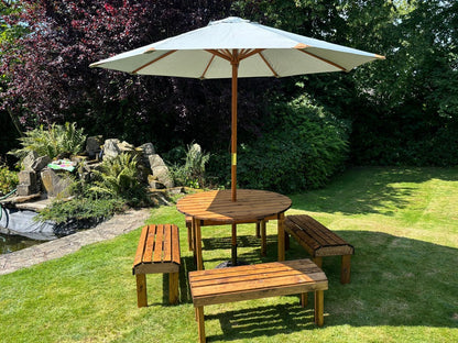 Knights Garden Patio Dining Set by Charles Taylor - 8 Seats