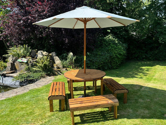 Knights Garden Patio Dining Set by Charles Taylor - 8 Seats