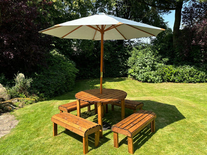 Knights Garden Patio Dining Set by Charles Taylor - 8 Seats