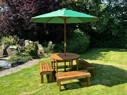 Knights Garden Patio Dining Set by Charles Taylor - 8 Seats