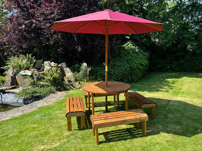 Knights Garden Patio Dining Set by Charles Taylor - 8 Seats