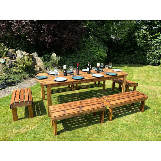 Knights Garden Patio Dining Set by Charles Taylor - 10 Seats