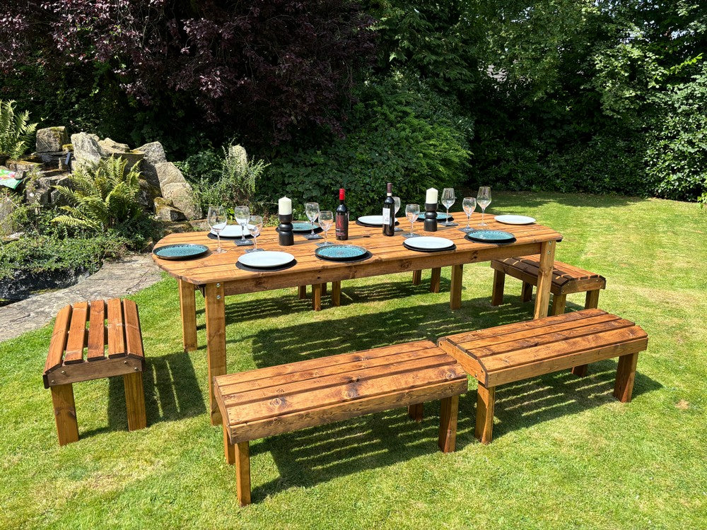 Knights Garden Patio Dining Set by Charles Taylor - 10 Seats Primary Image