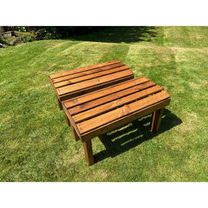 Set of Two Knights Garden Bench Bench by Charles Taylor