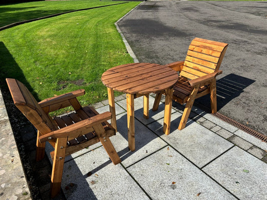 Thatcham Garden Patio Dining Set by Charles Taylor - 2 Seats