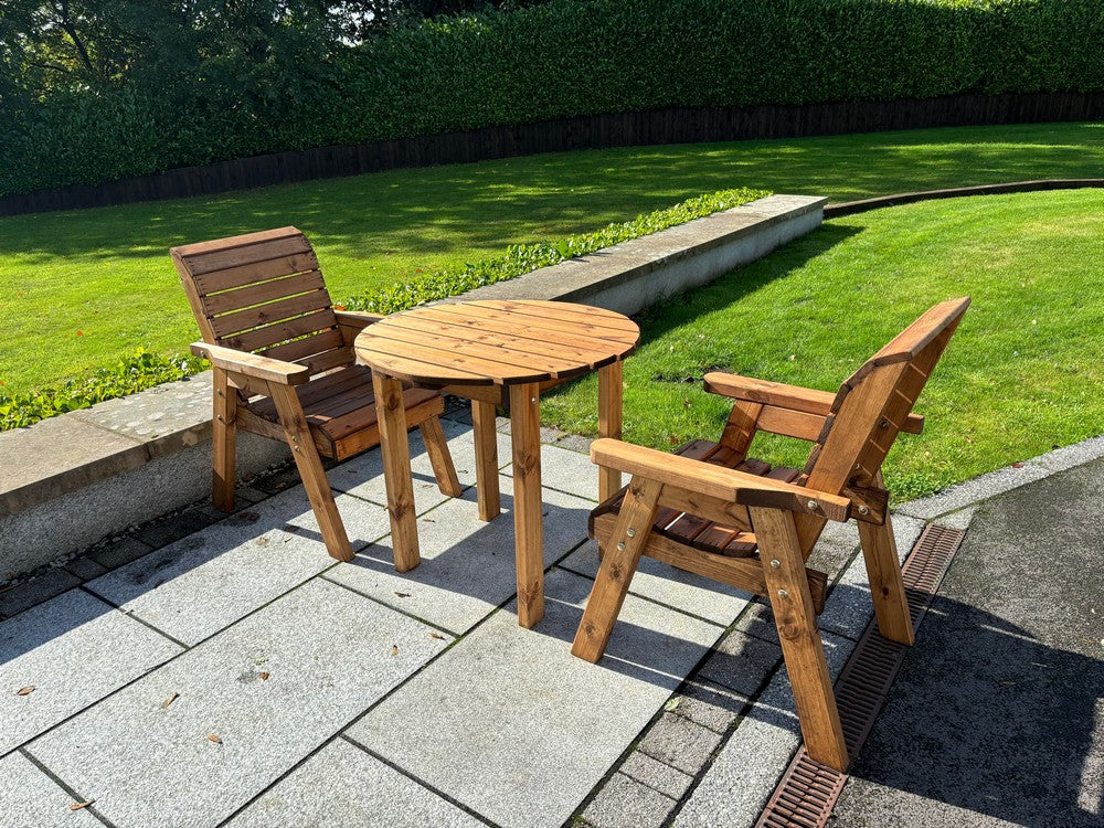 Thatcham Garden Patio Dining Set by Charles Taylor - 2 Seats