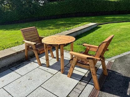 Thatcham Garden Patio Dining Set by Charles Taylor - 2 Seats