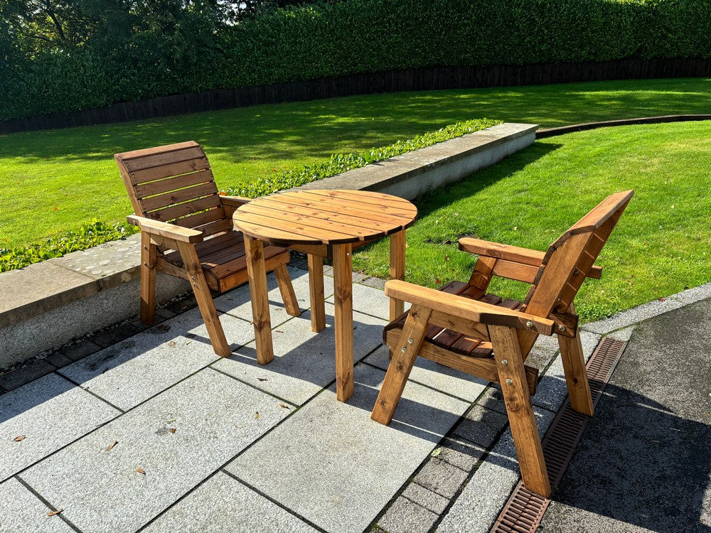 Thatcham Garden Patio Dining Set by Charles Taylor - 2 Seats