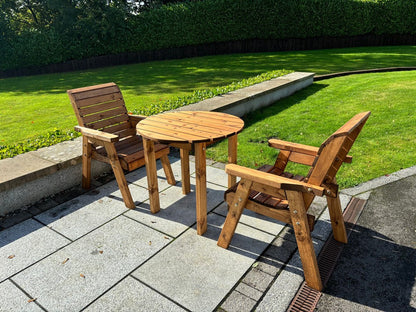 Thatcham Garden Patio Dining Set by Charles Taylor - 2 Seats