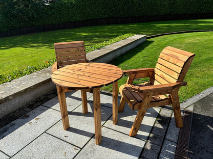 Thatcham Garden Patio Dining Set by Charles Taylor - 2 Seats