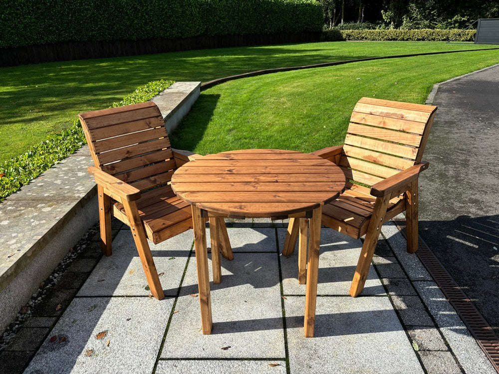 Thatcham Garden Patio Dining Set by Charles Taylor - 2 Seats