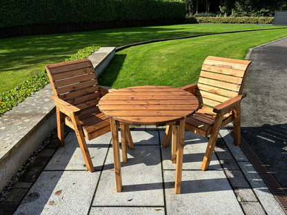 Thatcham Garden Patio Dining Set by Charles Taylor - 2 Seats