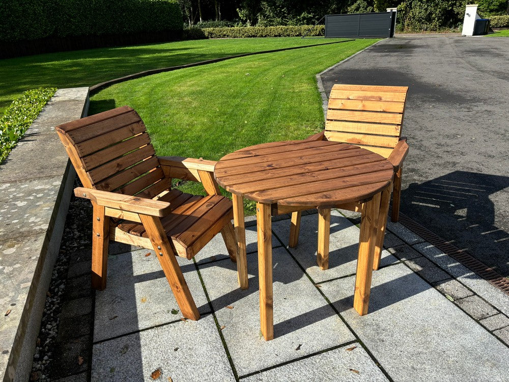 Thatcham Garden Patio Dining Set by Charles Taylor - 2 Seats