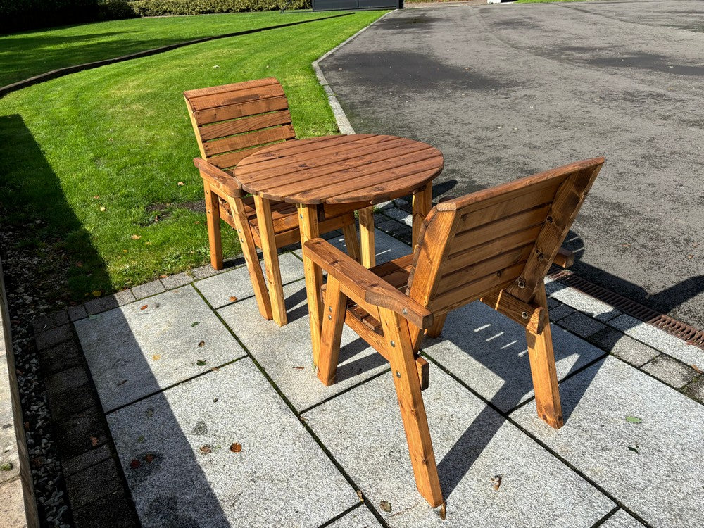 Thatcham Garden Patio Dining Set by Charles Taylor - 2 Seats