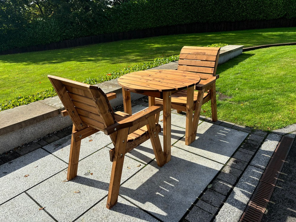 Thatcham Garden Patio Dining Set by Charles Taylor - 2 Seats
