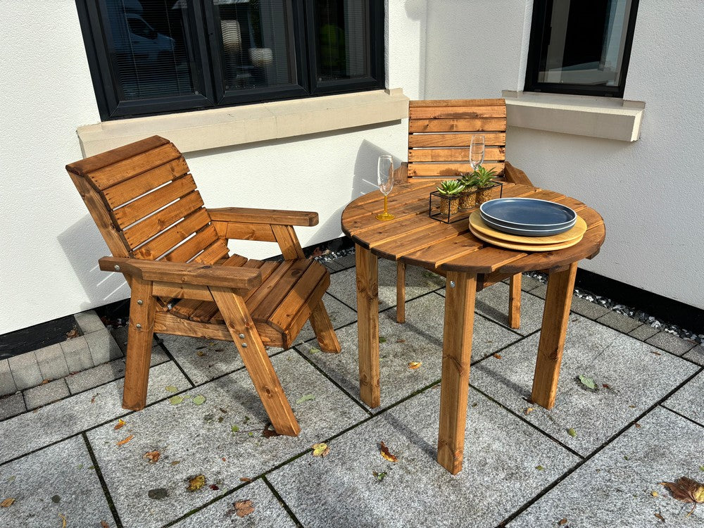 Thatcham Garden Patio Dining Set by Charles Taylor - 2 Seats