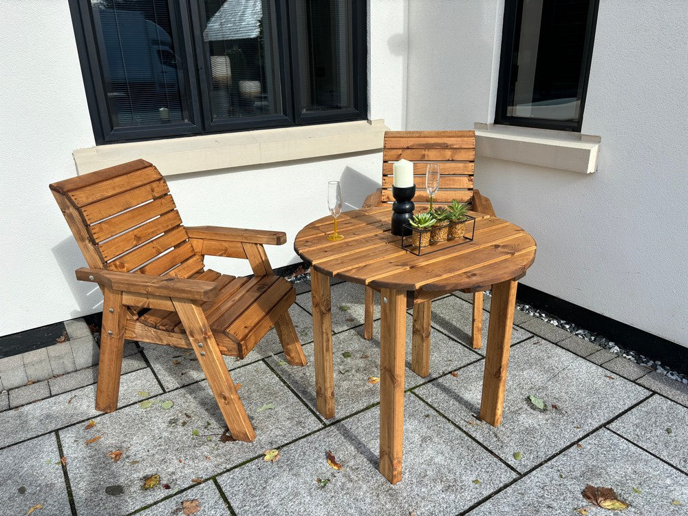 Thatcham Garden Patio Dining Set by Charles Taylor - 2 Seats