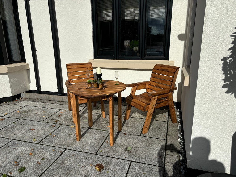 Thatcham Garden Patio Dining Set by Charles Taylor - 2 Seats
