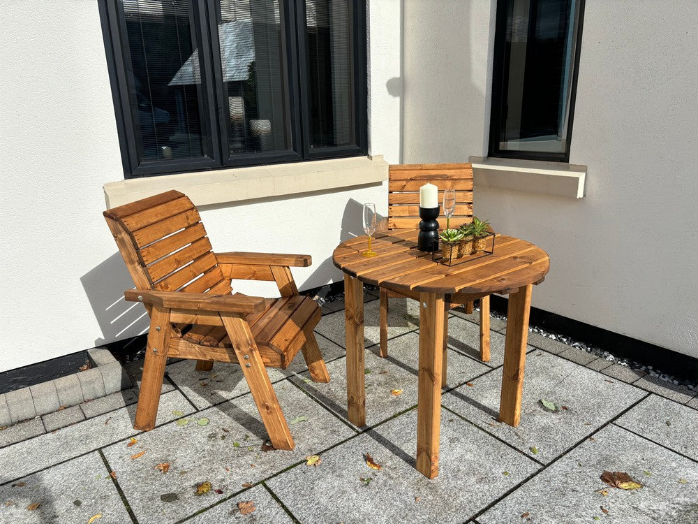 Thatcham Garden Patio Dining Set by Charles Taylor - 2 Seats