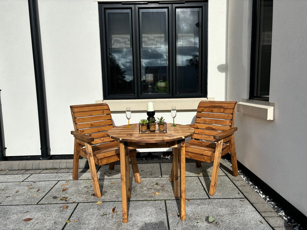 Thatcham Garden Patio Dining Set by Charles Taylor - 2 Seats