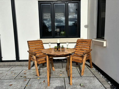 Thatcham Garden Patio Dining Set by Charles Taylor - 2 Seats