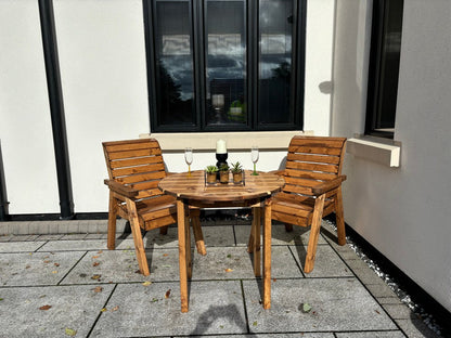 Thatcham Garden Patio Dining Set by Charles Taylor - 2 Seats