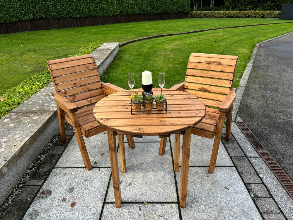 Thatcham Garden Patio Dining Set by Charles Taylor - 2 Seats