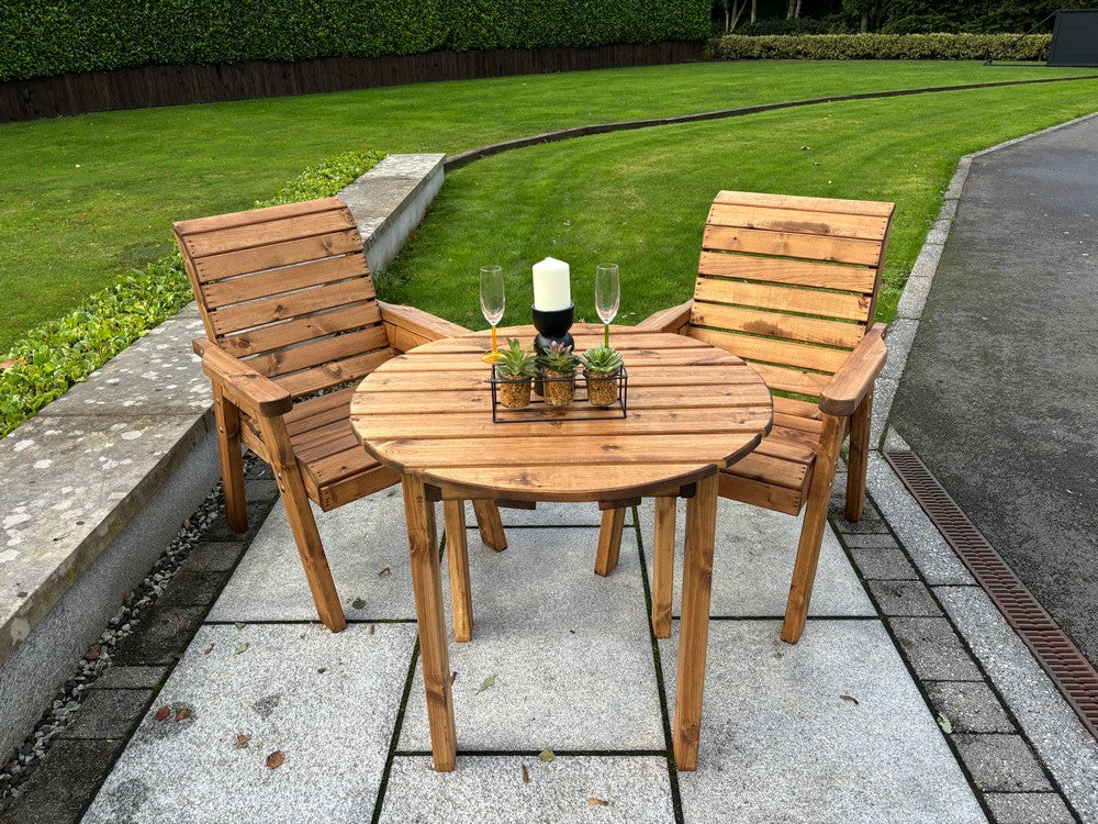 Thatcham Garden Patio Dining Set by Charles Taylor - 2 Seats