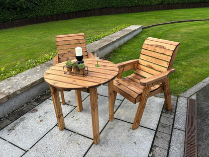 Thatcham Garden Patio Dining Set by Charles Taylor - 2 Seats