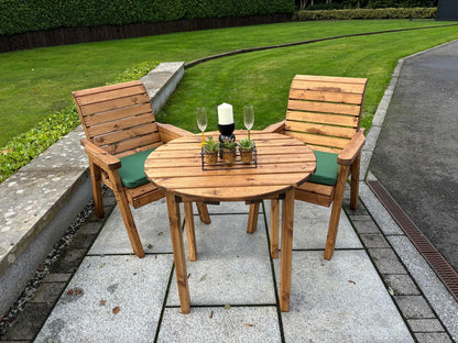 Thatcham Garden Patio Dining Set by Charles Taylor - 2 Seats