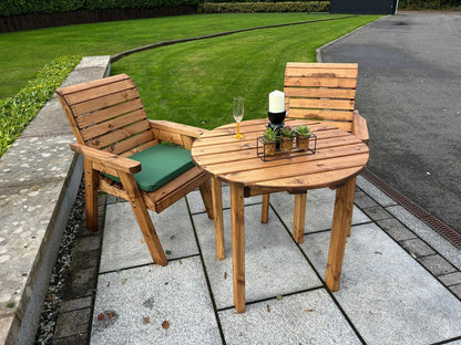 Thatcham Garden Patio Dining Set by Charles Taylor - 2 Seats